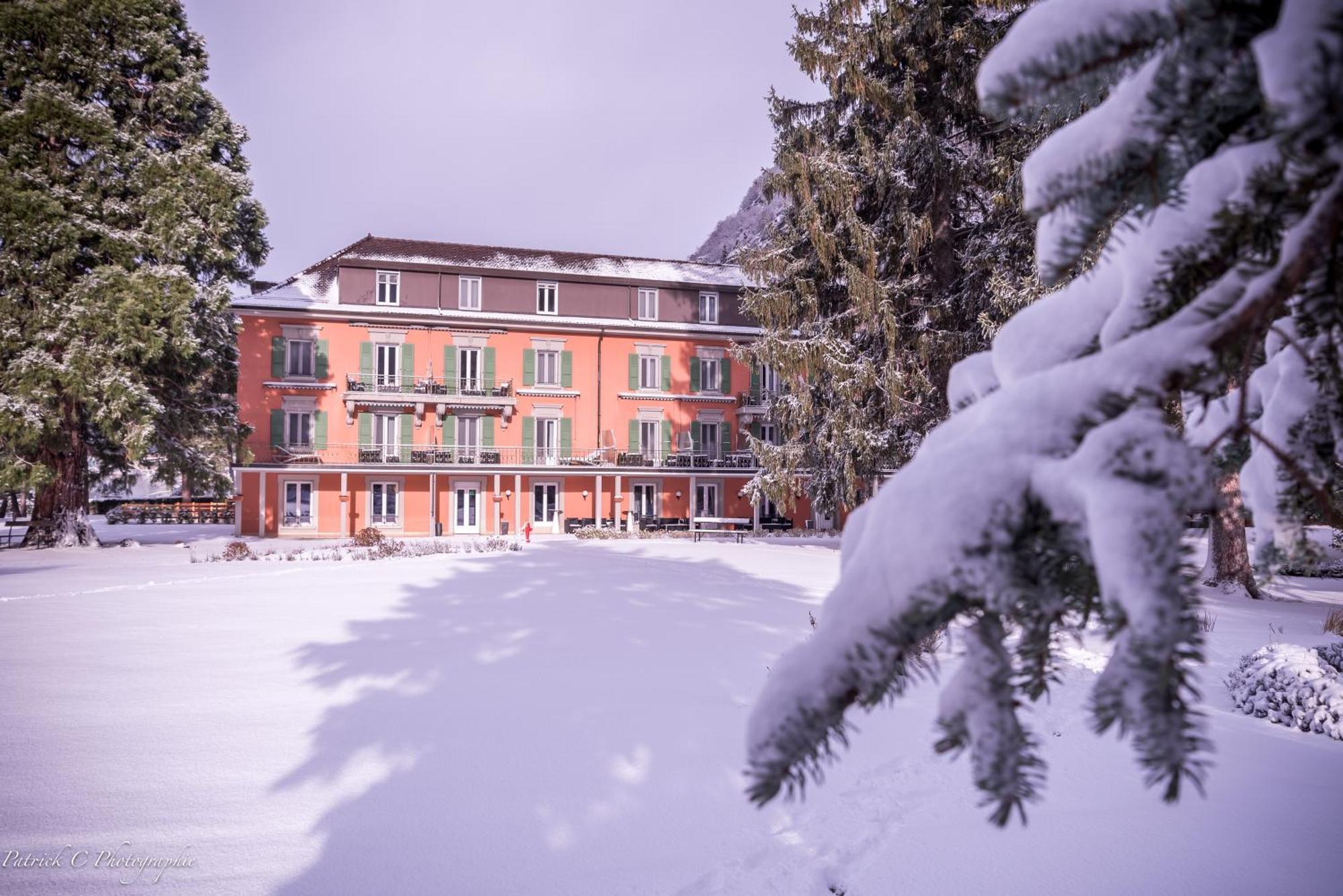 Grand Hotel Des Bains Lavey-les-Bains Exterior foto