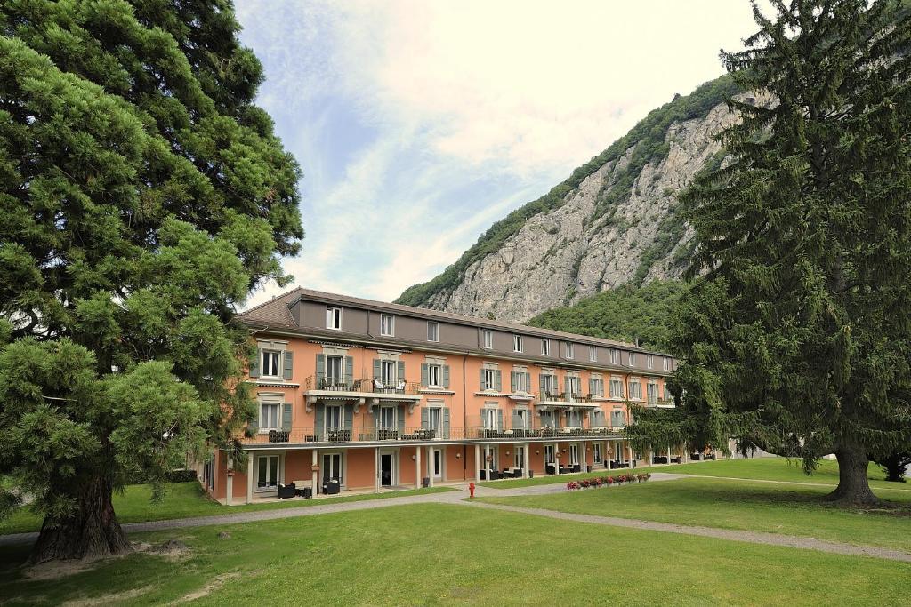 Grand Hotel Des Bains Lavey-les-Bains Exterior foto